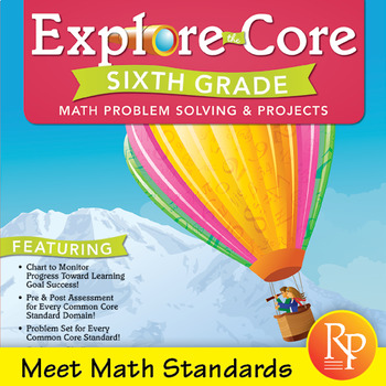 Preview of Common Core Math Activities for Sixth Grade: Pre/Post-Assessment