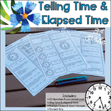 Telling Time & Elapsed Time Test