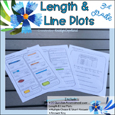 Length {to the nearest 1/2 & 1/4 inch} & Line Plots Test