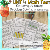 Patterns & Problem Solving Assessment {Unit 4 Test}