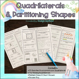 Categorizing Quadrilaterals & Partitioning Shapes Test