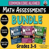 Common Core Math Assessments BUNDLE {Grades 3, 4 and 5}