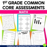Common Core Math Assessments for 1st Grade