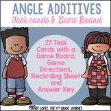 Angle Additive Task Cards & Game Board