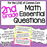 Essential Questions Math Posters for 2nd Grade {Common Core}