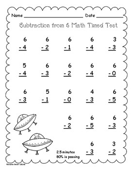 Out Of This World Math Missions-Math Fluency Practice For 1St And 2Nd Grade