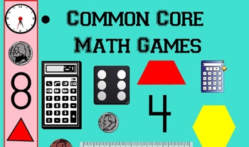 Preview of Common Core Math Games