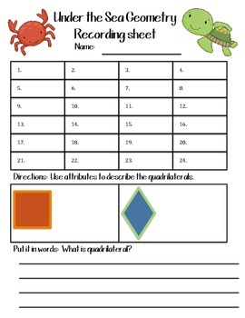 geometry quadrilaterals game by its all fun and games tpt