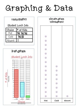 Preview of Common Core Math: Graphing & Data Poster