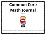 Common Core Math Journal