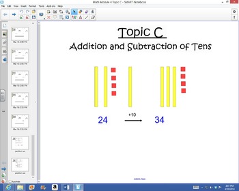 Preview of 1st Grade Common Core Math Module 4 Topic C Lessons