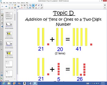 Preview of 1st Grade Common Core Math Module 4 Topic D Lessons