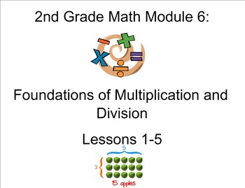 Preview of Common Core Math Module 6 Second Grade Engage Lessons 1-5