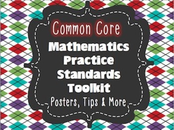 Preview of Common Core Math Practice Standards Toolkit {Posters, Tips Questions}
