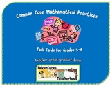 Common Core Standards for Mathematical Practice Task Cards