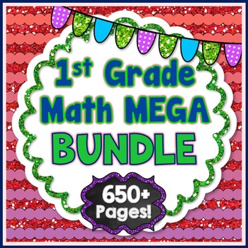 Preview of Math BUNDLE for 1st Grade