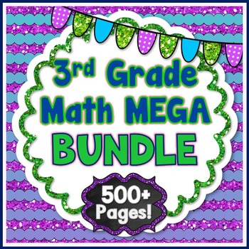Preview of Third Grade Math BUNDLE