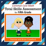 No Prep Math Assessment (5th Grade Common Core)