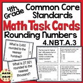 4th Grade Math Task Cards: Rounding Numbers 4.NBT.A.3