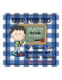 Common Core Math Word Problems for First Grade