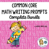 Common Core Math Writing Prompts Complete Bundle