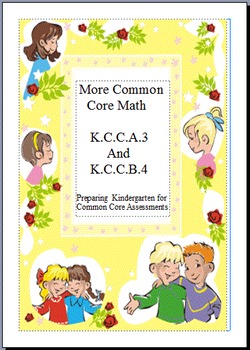 Preview of Common Core Math for Kindergarten