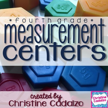 Preview of Measurement Centers for Fourth Grade