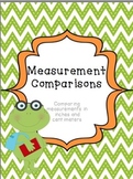 Common Core Measurement Comparison Activity {2nd Grade Math}