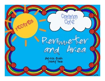 Preview of Common Core: Measurement and Data: Perimeter and Area