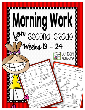 Preview of Morning Work Second Grade