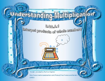 Preview of Common Core Multiplication