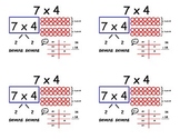 Common Core Multiplication Flashcards - x7 and x8 (Distrib