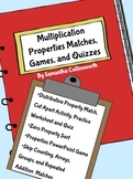 Common Core Multiplication Properties Matches, Games, and Quizzes