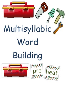 Preview of Common Core Multisyllable Word Building with Prefixes, Suffixes and More!!!