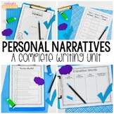 Personal Narrative Writing Unit | Writing Workshop | Print