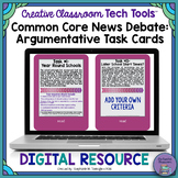 Digital Argumentative Writing Task Cards