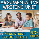 Middle School Argumentative Writing - Argumentative Essay 