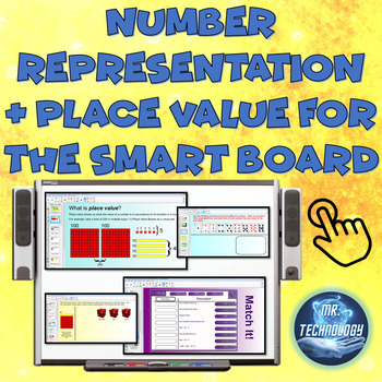Preview of Common Core Number Representation & Place Value for the SMART Board