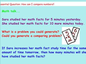 Preview of Common Core Number Sense Math Talks to Hundreds