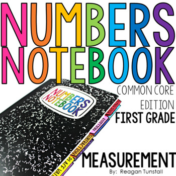 Preview of Common Core Numbers Notebook Measurement First Grade