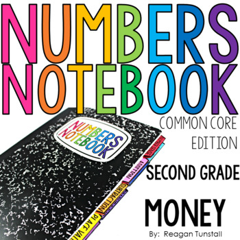 Preview of Common Core Numbers Notebook Money Second Grade