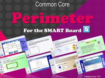 Preview of Common Core Perimeter for the SMART Board