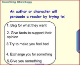 Common Core Persuasive Reading and Writing