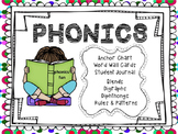 Common Core Phonics Bundle -Digraphs Blends Phonics Rules 