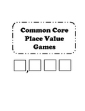 Common Core Place Value Math Activities