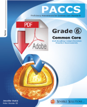 Preview of Common Core Practice Assessments ELA Grade 6 PACCS