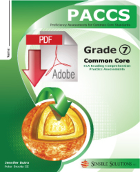 Preview of Common Core Practice Assessments ELA Grade 7 PACCS