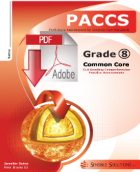 Preview of Common Core Practice Assessments ELA Grade 8 PACCS
