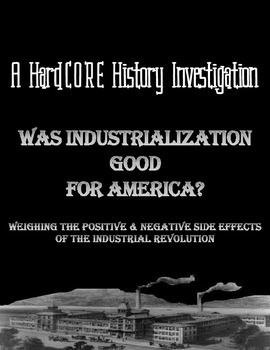 Preview of The American Industrial Revolution & Your Textbook: A Common Core History Lesson