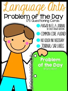 Preview of Language Arts Problem of the Day {Kindergarten Version}